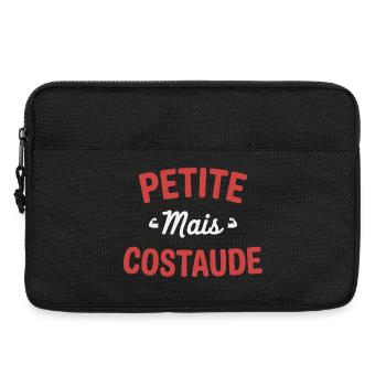 PETITE MAIS COSTAUDE Humour confiance et caractère - Sacoche pour ordinateur portable 13 pouces - noir - Devant