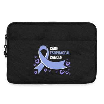 Cancer Esophagus Chemo Cancer Survivor - Laptop bag 13" - black - Front