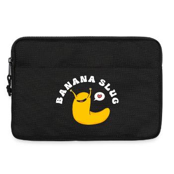 banana snail - Laptop bag 13" - black - Front