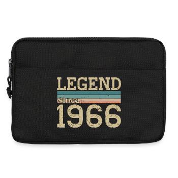 Legende seit 1966 Jubiläum 1966 - Laptoptasche 13" - Schwarz - Vorne