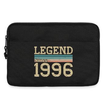 Légende depuis 1996 Anniversaire 1996 Vintage - Sacoche pour ordinateur portable 13 pouces - noir - Devant