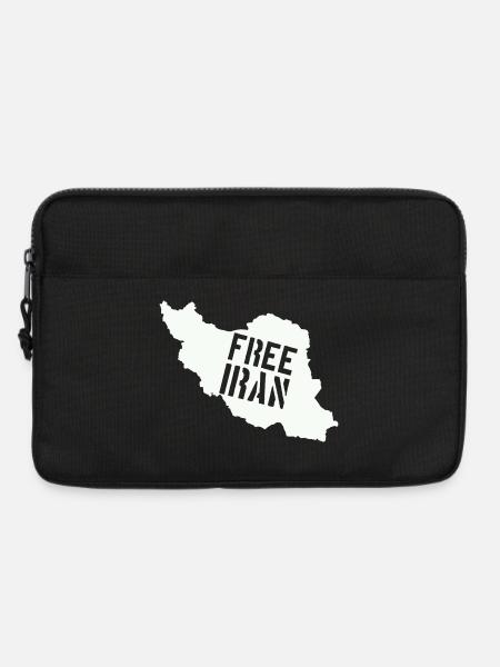 Iran Freiheit Free Iran - Laptoptasche 13" - Schwarz
