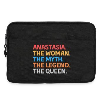 Anastasia La Femme Le Mythe La Légende La Reine - Sacoche pour ordinateur portable 13 pouces - noir - Devant