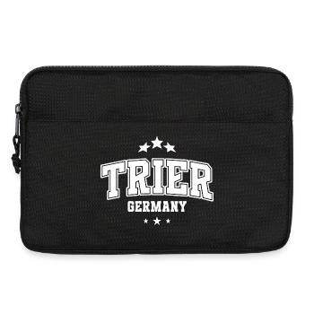 Trier Germany Emblem - Laptop bag 13" - black - Front