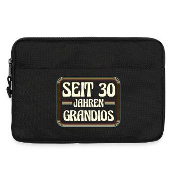 30 ans Anniversaire 30 - Sacoche pour ordinateur portable 13 pouces - noir - Devant