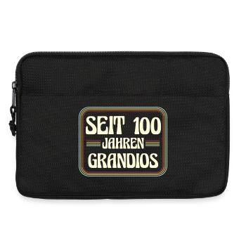 100 Jahre alt Geburtstag 100. Geburtstag - Laptoptasche 13" - Schwarz - Vorne