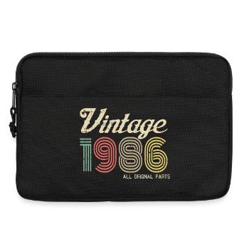 Vintage 1966 All Original Parts - Laptoptasche 13" - Schwarz - Vorne