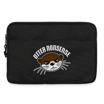 Otter Nonsense Lustig Wortspiel Otter Liebe Spruch - Laptoptasche 13" - Schwarz - Vorne