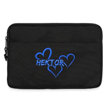 Hector as a given name - Laptop bag 13" - black - Front