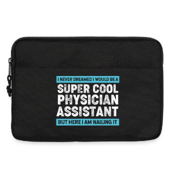 Arzthelferin Physician Assistant Pflege MFA PA - Laptoptasche 13" - Schwarz - Vorne