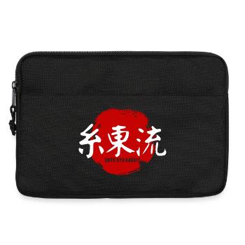 Shito Ryu Karate Kanji Kampfkunst - Laptoptasche 13" - Schwarz - Vorne