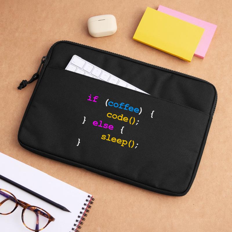 Kein Kaffee Kein Code Programmierer Informatiker Laptoptasche 13"