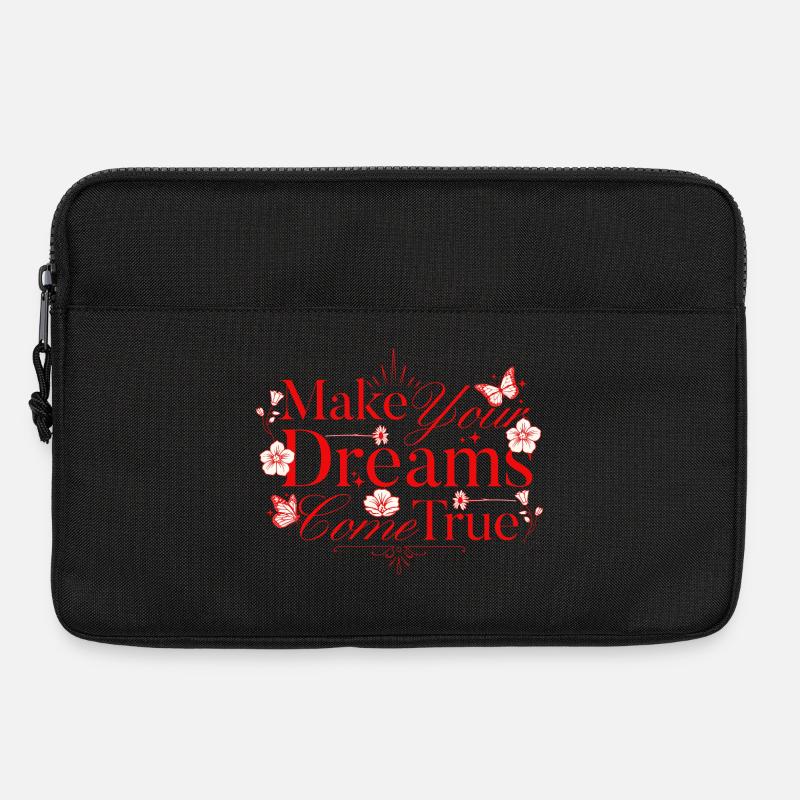 Make your floral dreams come true - Laptop bag 13" - black