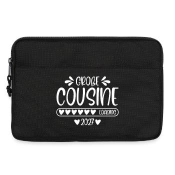 Big Cousin 2027 loading - Laptop bag 13" - black - Front