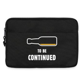 À suivre (Bier / Bierchen / NEG 2C) - Sacoche pour ordinateur portable 13 pouces - noir - Devant
