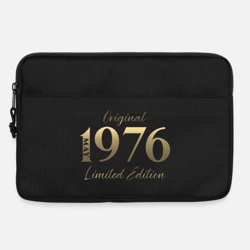 50. Geburtstag Geschenk Mann Original Mai 1976 - Laptoptasche 13" - Schwarz