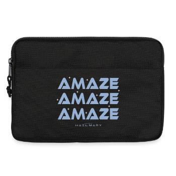 Amaze Amaze Amaze – Sci-Fi Typografie Kunst - Laptoptasche 13" - Schwarz - Vorne