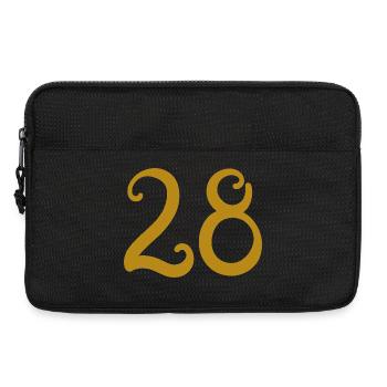 28 - Laptop bag 13" - black - Front