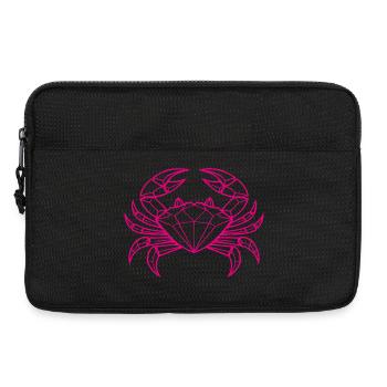 Krebs – Schutz & Stärke - Laptoptasche 13" - Schwarz - Vorne