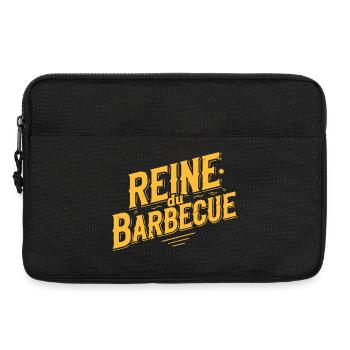 Barbecue queen - Laptop bag 13" - black - Front