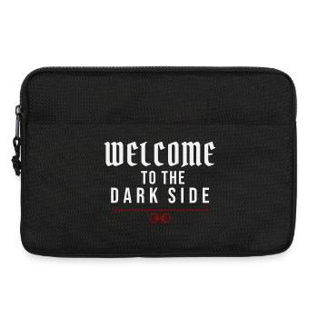 Willkommen auf der dunklen Seite – Dunkle Versuchung - Laptoptasche 13" - Schwarz - Vorne