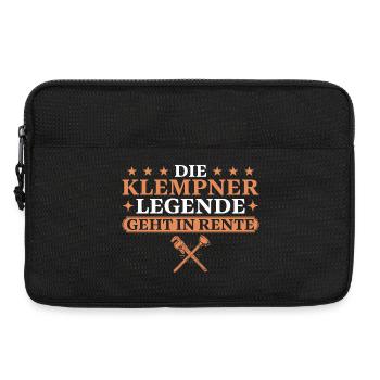 Ruhestand Klempner Legende in Rente - Laptoptasche 13" - Schwarz - Vorne