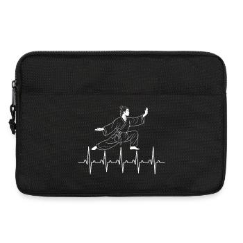 Tai Chi Zen Meditation – Chi Qigong Training - Laptop bag 13" - black - Front
