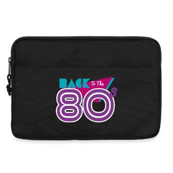 back to the 80s - Laptop bag 13" - black - Front