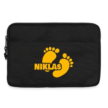 Bébé Niklas - Sacoche pour ordinateur portable 13 pouces - noir - Devant