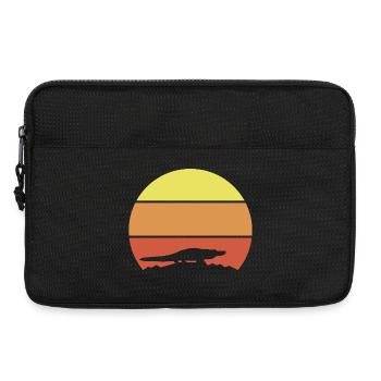 Alligator Retro - Sacoche pour ordinateur portable 13 pouces - noir - Devant