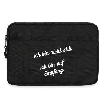 Heimatliebe Nord - Laptoptasche 13" - Schwarz - Vorne