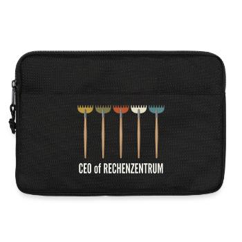 Leiter vom Rechenzentrum Gärtner - Laptoptasche 13" - Schwarz - Vorne