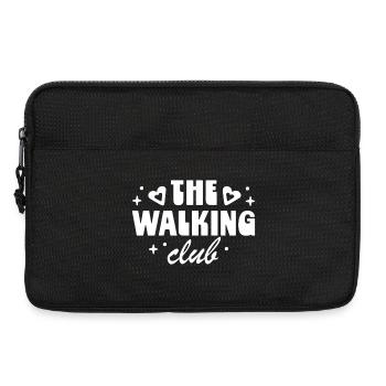 Walking club girls walk group - Laptop bag 13" - black - Front