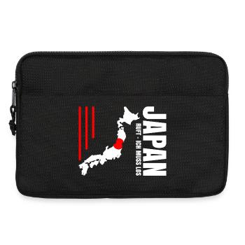 Émigration au Japon - Sacoche pour ordinateur portable 13 pouces - noir - Devant