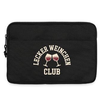 Wine Delicious Wine Club Amateurs de vin Vin rouge - Sacoche pour ordinateur portable 13 pouces - noir - Devant