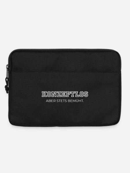 Konzeptlos aber stets bemüht Arbeitszeugnis - Laptoptasche 13" - Schwarz