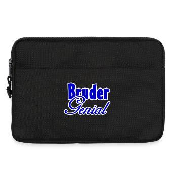 Bruder Genial Geschenk - Laptoptasche 13" - Schwarz - Vorne