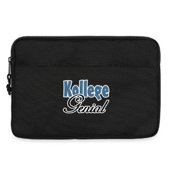 Kollege Genial Geschenk - Laptoptasche 13" - Schwarz - Vorne