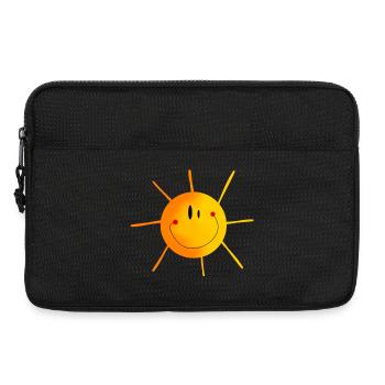 sonne - Laptoptasche 13" - Schwarz - Vorne