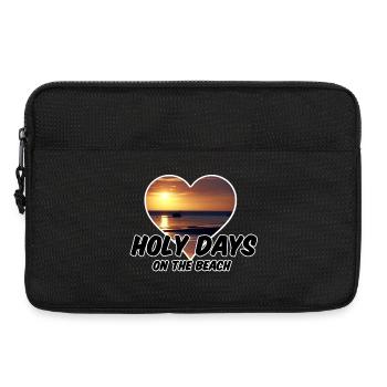 Strand Beach Holiday Ferien Urlaub Geschenk Reise - Laptop bag 13" - black - Front