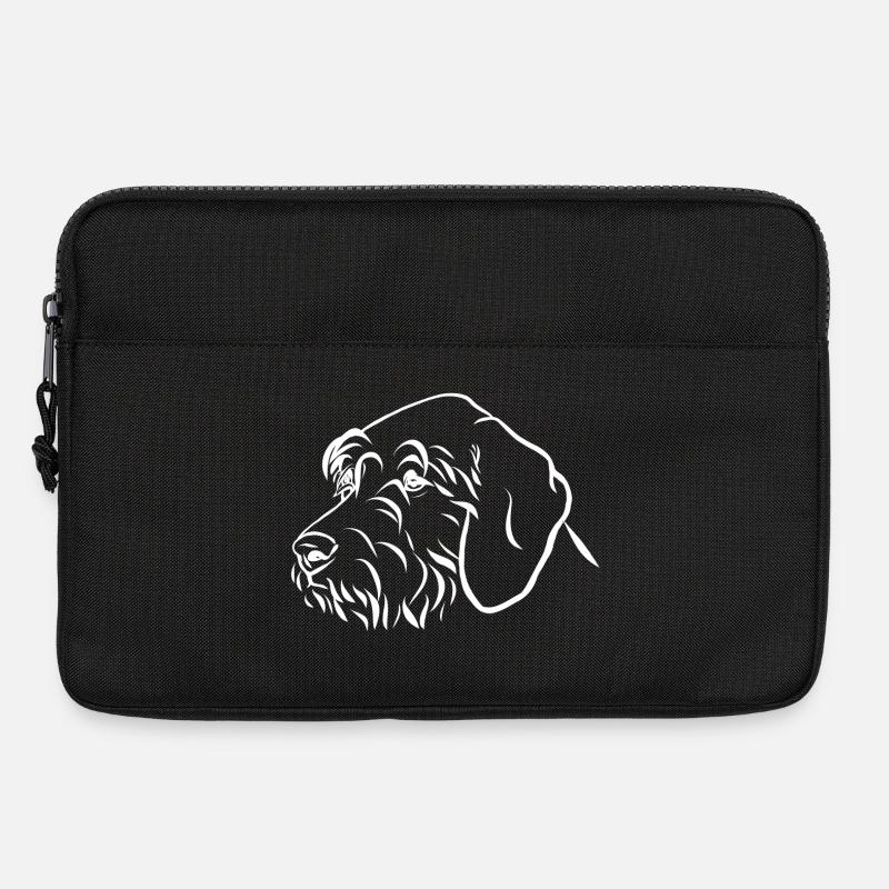 Jagdhunde Portrait - Laptoptasche 13" - Schwarz