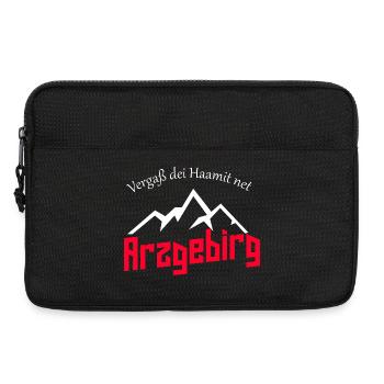 Vergaß dei Haamit net - Laptoptasche 13" - Schwarz - Vorne