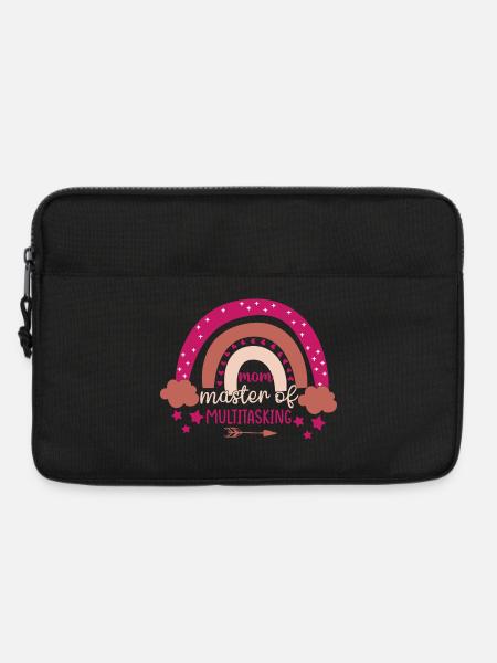 Mom Queen of Rainbow Multitasking - Laptop bag 13" - black