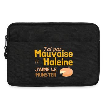 Ich habe keinen Mundgeruch, ich mag Munster - Laptoptasche 13" - Schwarz - Vorne