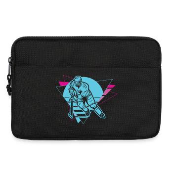 Hockey sur glace - Sacoche pour ordinateur portable 13 pouces - noir - Devant