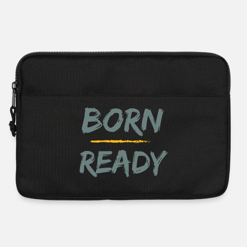 Bereit geboren - Laptoptasche 13" - Schwarz