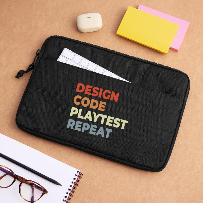 Game Development Workflow Laptop bag 13"