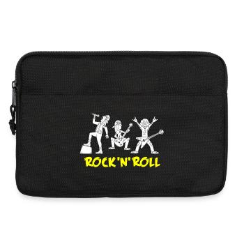 Retro Rock 'n' Roll Musik Band Design - Laptoptasche 13" - Schwarz - Vorne