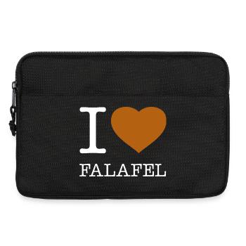 J’ADORE LES FALAFELS - Sacoche pour ordinateur portable 13 pouces - noir - Devant