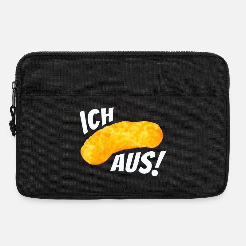 Ich flip aus! - Erdnussflip Peanut - Laptoptasche 13" - Schwarz